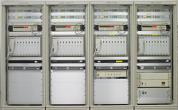 Two-way satellite time and frequency transfer method